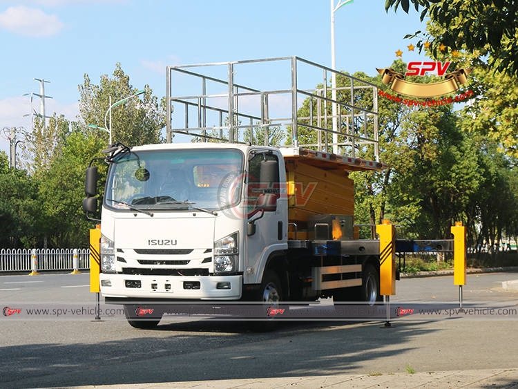 Automatic Scissors Lift Truck ISUZU-LF